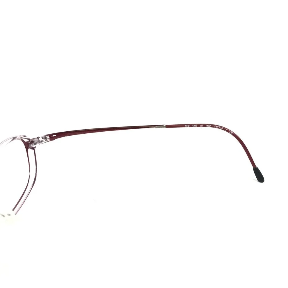 Silhouette Eyeglasses Frames SPX 1990 10 6065 Clear Muted Purple 51-18-135